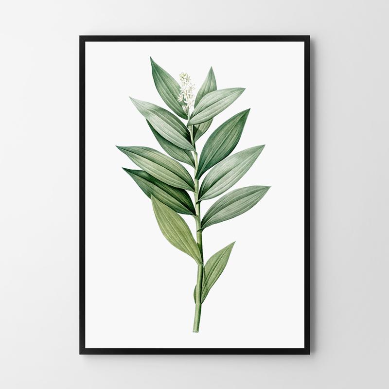 Green Branch Poster