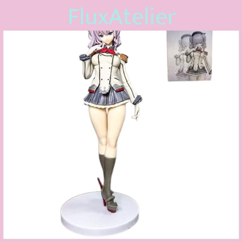 18cm Pvc Model Figure Beautiful Girl Kanmusume Kashima Standing Pose Anime Collectible Wholesale