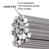 80Pcs Aluminum Welding Rod Low Temperature Repair Agent Welding Rods Stainless Steel Copper Iron Easy Melt Soldering Tools