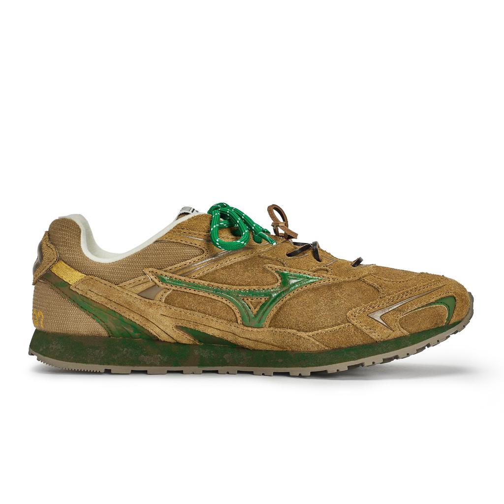 Mizuno LG 60S 811 Produzione, Alba Crepuscolo di Oak Valley, Scatola da Scarpe Speciale Scarpe da Ginnastica Basse Esercito Tedesco Unisex D1GH242102(Team80-SBOX)