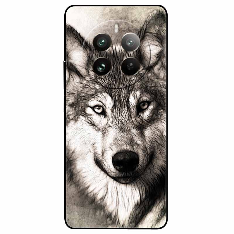 For Realme 12 Pro Plus Case Fashion Protective Silicone Pained TPU Coque for Realme 12 Pro 5G Cover Realme 12 Pro+ Lovely Fundas