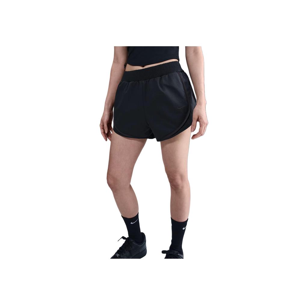 Nike Fashionable Comfortable Versatile Skin-Friendly Mid-Waist Casual Shorts Women shorts Black HJ0319-010