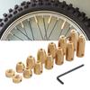 4/5/6/8/12/13/14pc Motocross Brass Wheel Balance Spoke Weights for KTM Husqvarna Yamaha Honda Suzuki Kawasaki Beta GasGas Sherco
