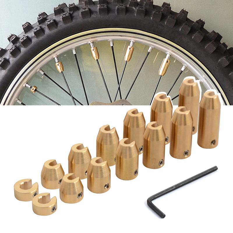 4/5/6/8/12/13/14pc Motocross Brass Wheel Balance Spoke Weights for KTM Husqvarna Yamaha Honda Suzuki Kawasaki Beta GasGas Sherco