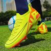 Mens Low-Cut Football Cleats Grass Field Training Youth Adult Size 35-44 Rubber Sole