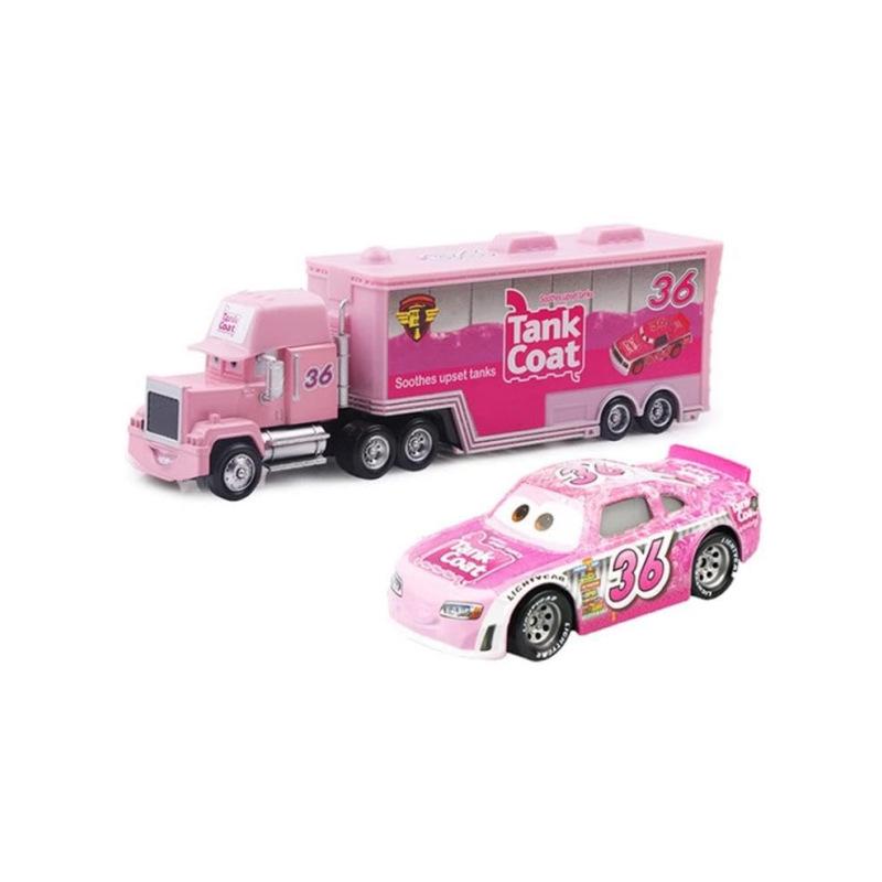 Mack Truck & Race Car Alloy Toy Set for Kids