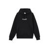 Solid Color Letter Hooded Pullover Long-sleeve Sweatshirt for Men