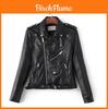 Crossborder 2025 Damen Punk Lederjacke Mit PU-Einsätzen Für Streetwear Mode