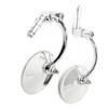Motorbike Rearview Mirror Bent Bar Round Mirror Universal Handlebar Mirror Reflective Mirror Motorcycle Supplies