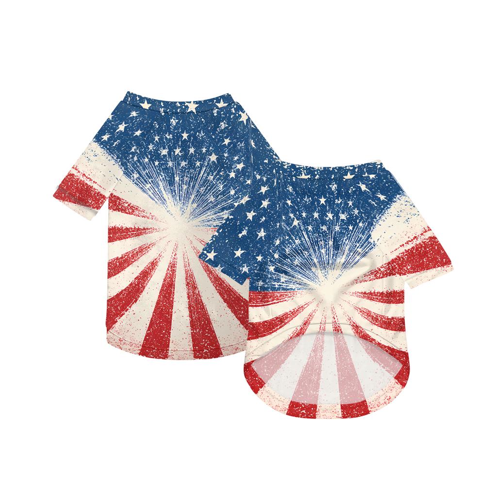 Dog Shirt, Breathable Doggy Tee, Lightweight Pet Clothes Pet Shirt