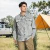 Men's American Retro Washed Denim Jacket