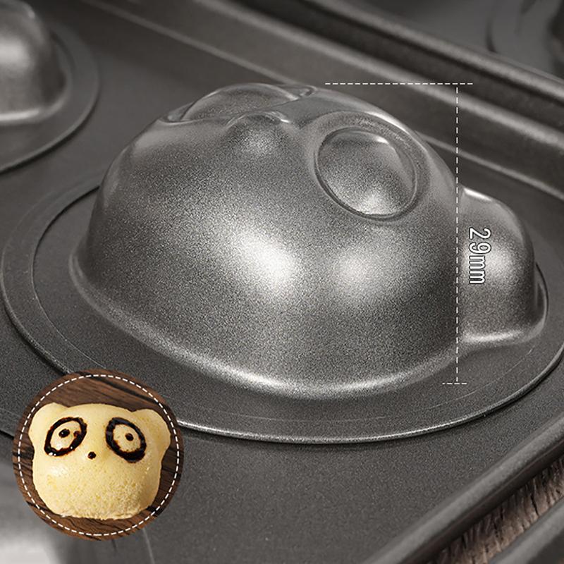 Niedźwiedź forma do pieczenia nieprzywierająca stal węglowa Diy śliczne narzędzia do formowania ciast cukierkowych