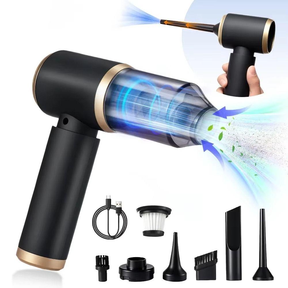 Strong Suction Handheld Vacuum Cleaner Rechargeable Portable Vacuum Cleaner  Office Use
