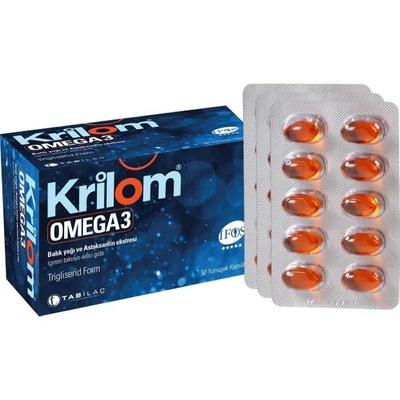 Tab Pharmaceutical Krilom Omega 3 Fischöl 50 Weichkapseln