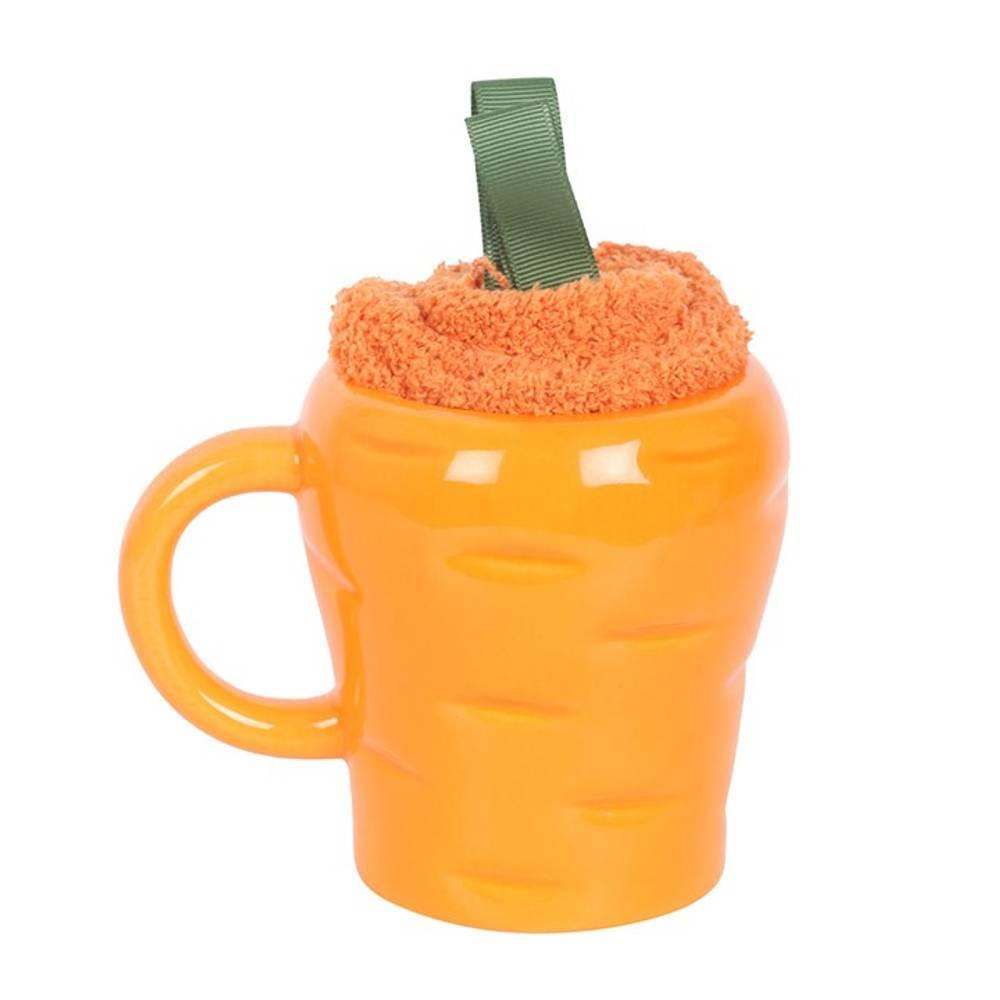Something Different Carrot Mug and Sock Set