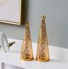 Portacandele Albero di Natale in Metallo Portacandela Tazza per Candela di Natale Decorazione Matrimonio Europeo Portacandela Tazza Piccola Rotonda per Cera da Tè Regalo