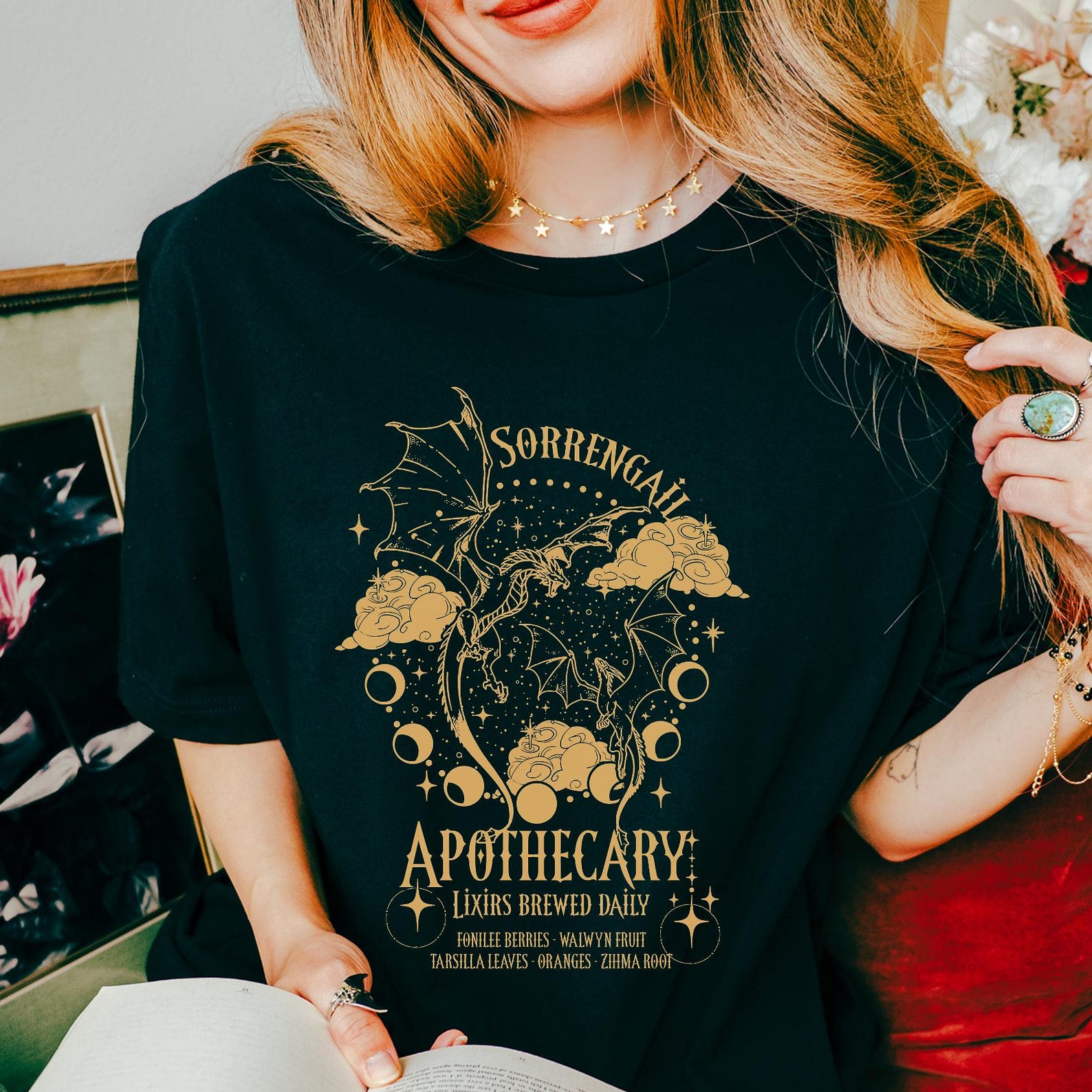 Violet Sorrengail T-Shirt, Tairn Shirt, Fourth Wing Merch, Tshirt Onyx Storm, Shirt Violent Little Thing, Xaden Riorson Book Merch, Basgiath XL