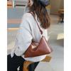Sac aisselle en cuir véritable Sac à bandoulière croisé à une épaule à la mode