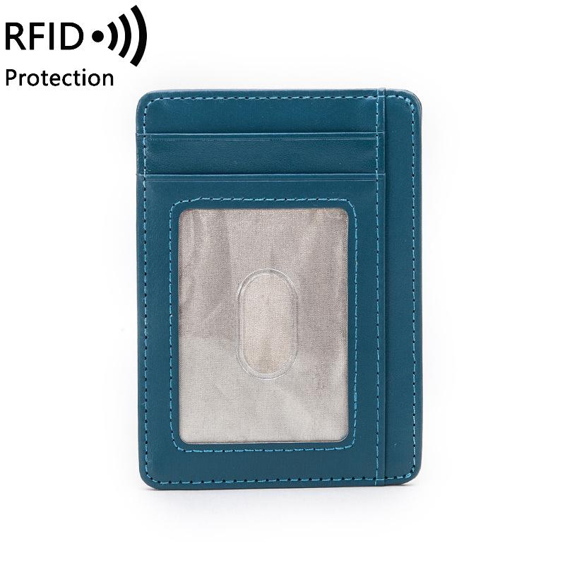 Anti-magnetic and anti-wear card sleeve, ID card clip, bank card protective sleeve, certificate, bus card bag, multi-card position.