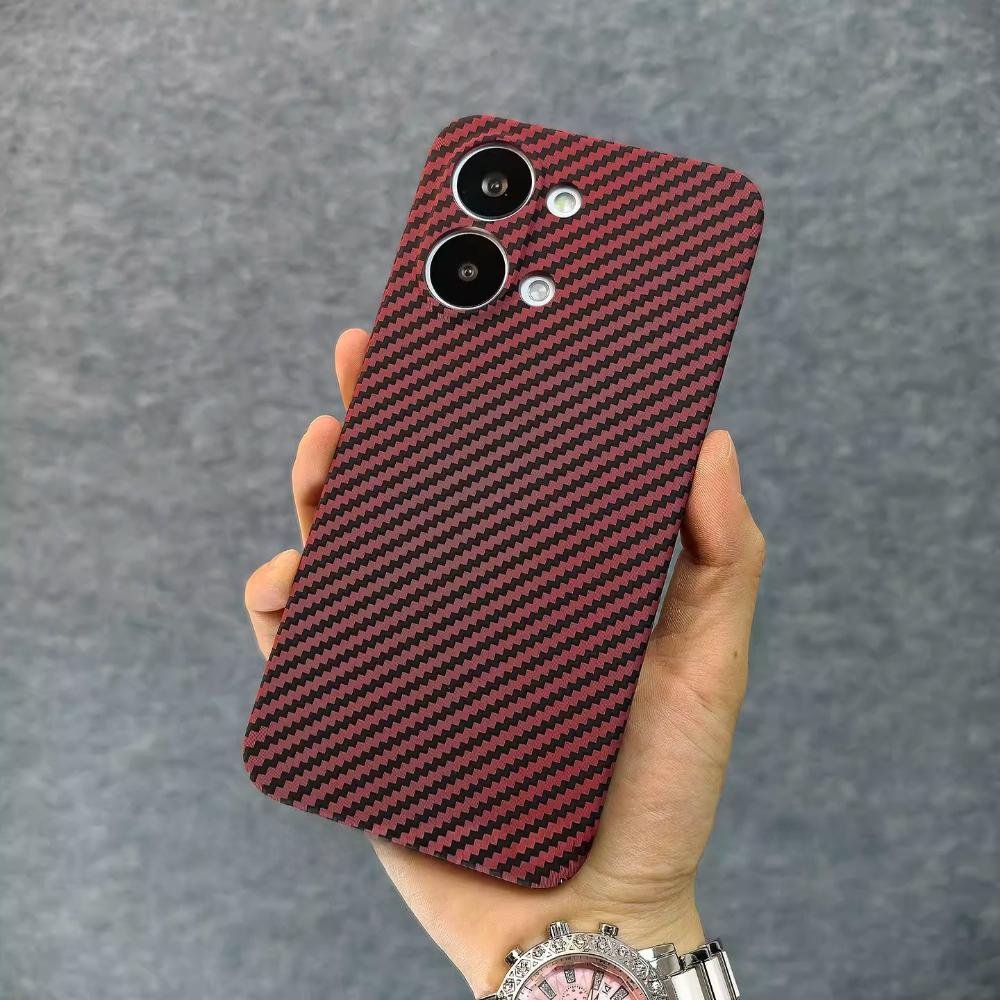 Etui na POCO X8 Pro Max Nowe Matowe Twarde Luksusowa Tekstura Włókna Węglowego Antypoślizgowe Odporne na Upadek Osłona Tylna do POCO X8 Pro