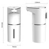 350ML Intelligent Sensor Multi-Speed Contact-Free Wall-Mounted Vertical Hand Sanitizer Bubble Machine Rechargeable Soap Dispenser