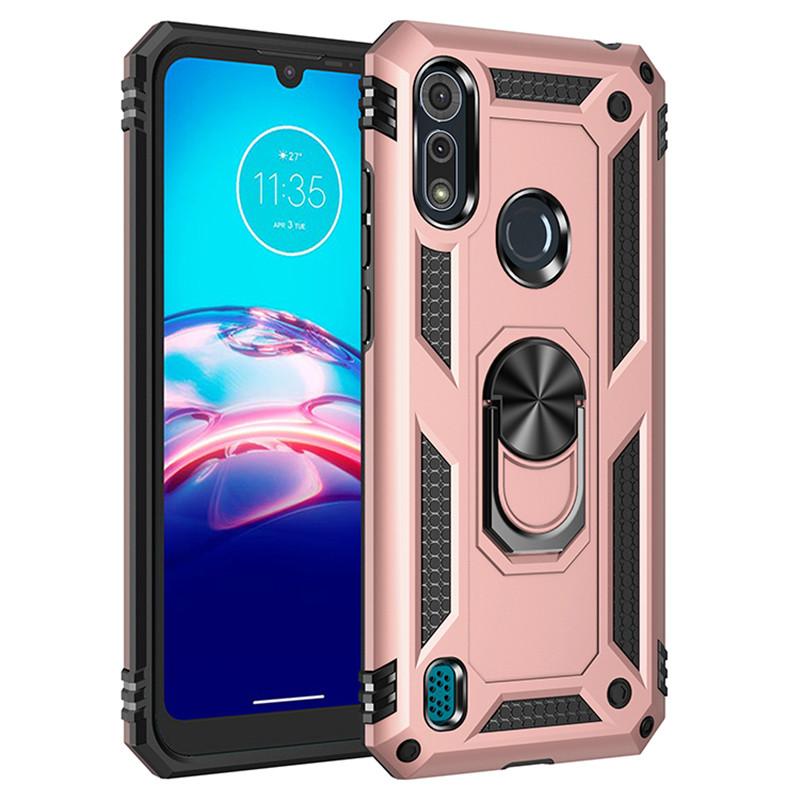 For Motorola Moto E5 E6 Plus E7 E7i Power 2021 Case Shockproof Magnetic Ring Bracket Cover For Moto E6S E6i E 2020