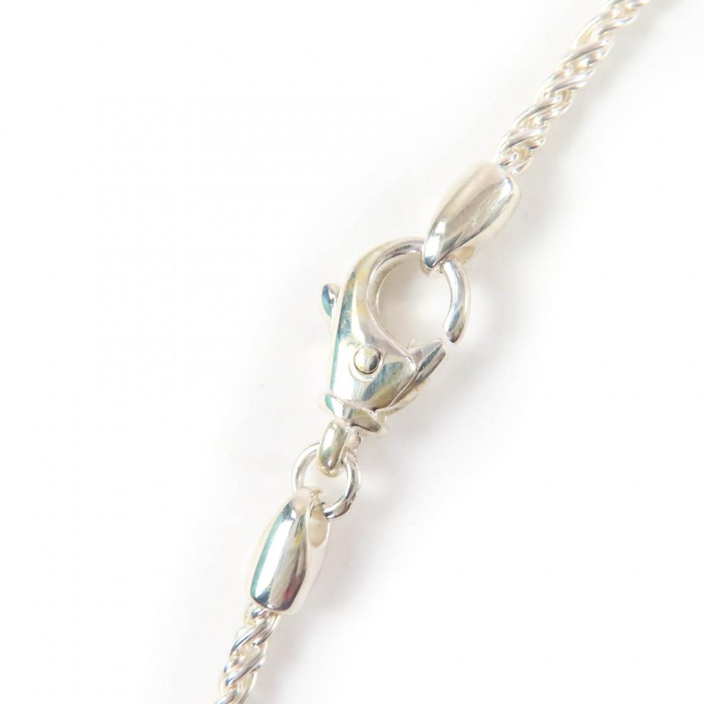 Excellent TIFFANY&Co. Necklace Puzzle Heart Silver 925 Women Used