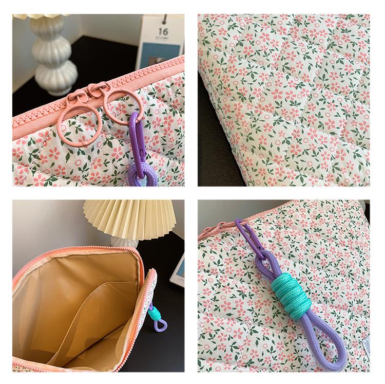 New Style Ladies Laptop and iPad Bag - 11/13/15 Inch, Fresh Floral Design