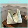 Trendy 2024 New Summer Bubble Texture Soft Cotton Women's Shoulder Tote Bag