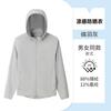 Keller Sunscreen Clothing Women's Outdoor Couple Sunscreen Clothing Men's Breathable and Light Hooded UV-proof Skin Clothing Summer