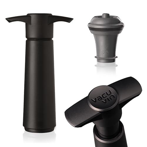 

Vacu Vin 509523 Wine Pump Count, Black 1 Stopper