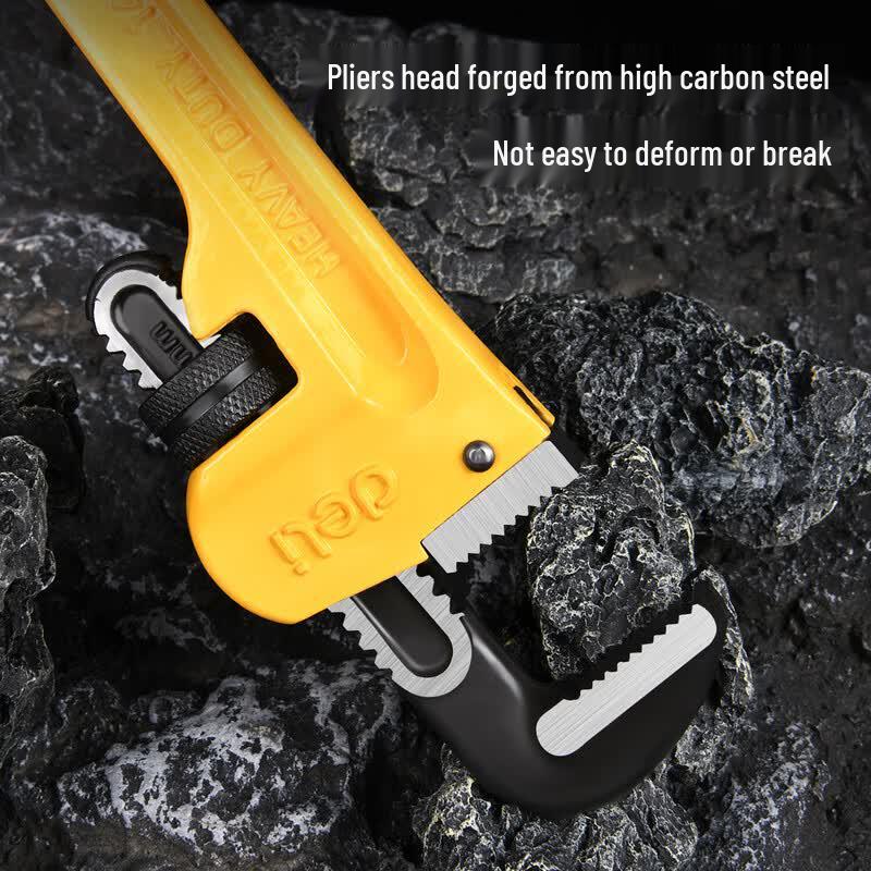 Deli Heavy-Duty Pipe Wrench