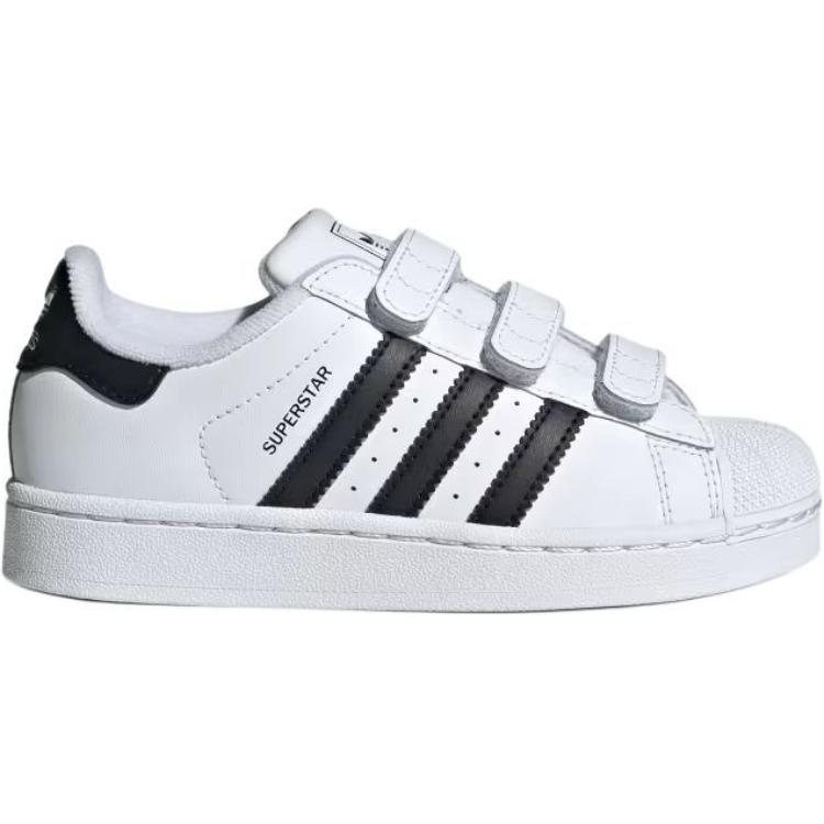 adidas Superstar 2 Comfort Closure K Cloud White Core Black Kids Sneakers JI3988