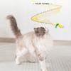 Cat Tunnel Drilling Passageway Toys Pet Kittens and Cats Collapsible Elastic Self-heating Boredom Relieving Artifacts Teasing Cat Stick