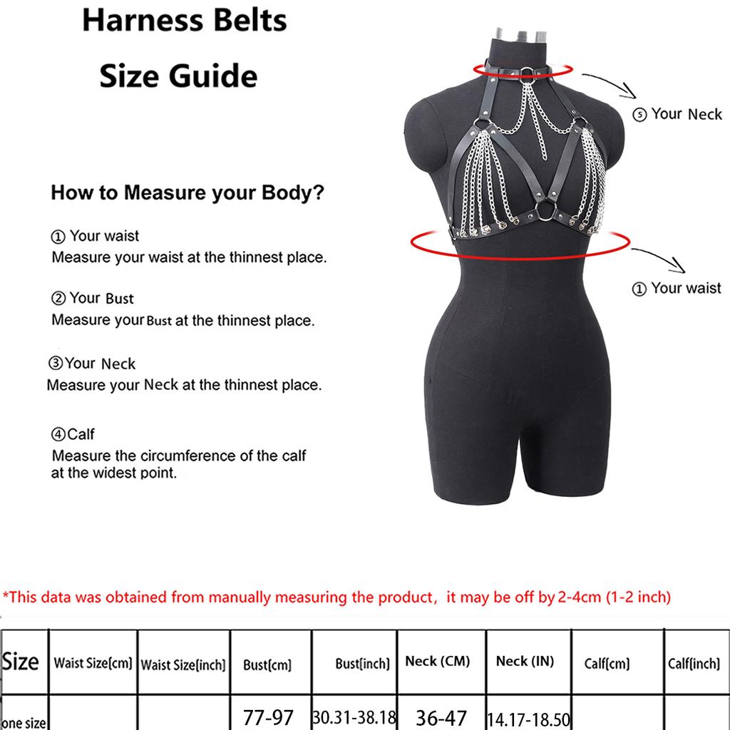 Femei Sexy Ham Curea Piele Lanț Ham de Piept Bondage Lenjerie Lanț de Corp Ham Îmbrăcăminte Fetiș Gotic Accesoriu Exotic