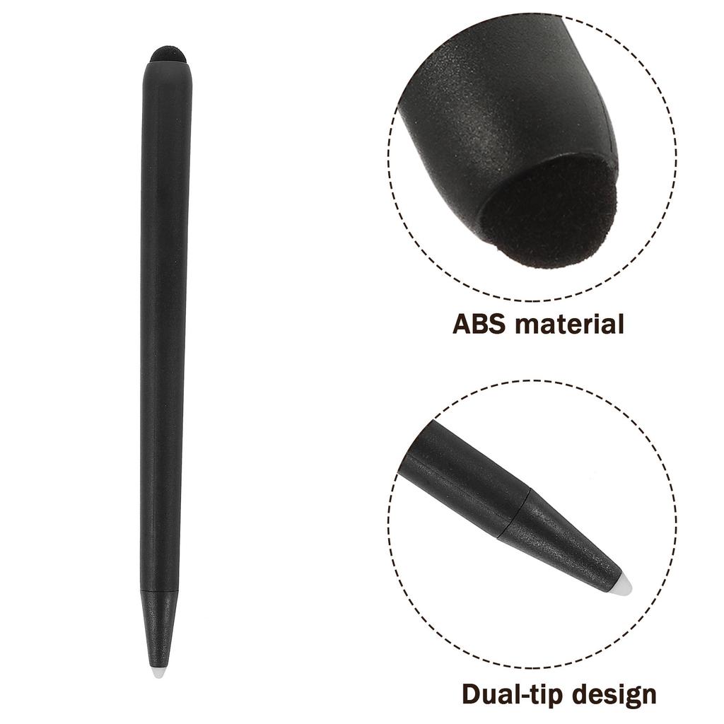 2 Pezzi Penna Elettronica per Lavagna a Doppia Punta Stilo per Schermo Infrarosso Penna Touch Materiale ABS Durevole Lunga Durata Universale Capacitivo