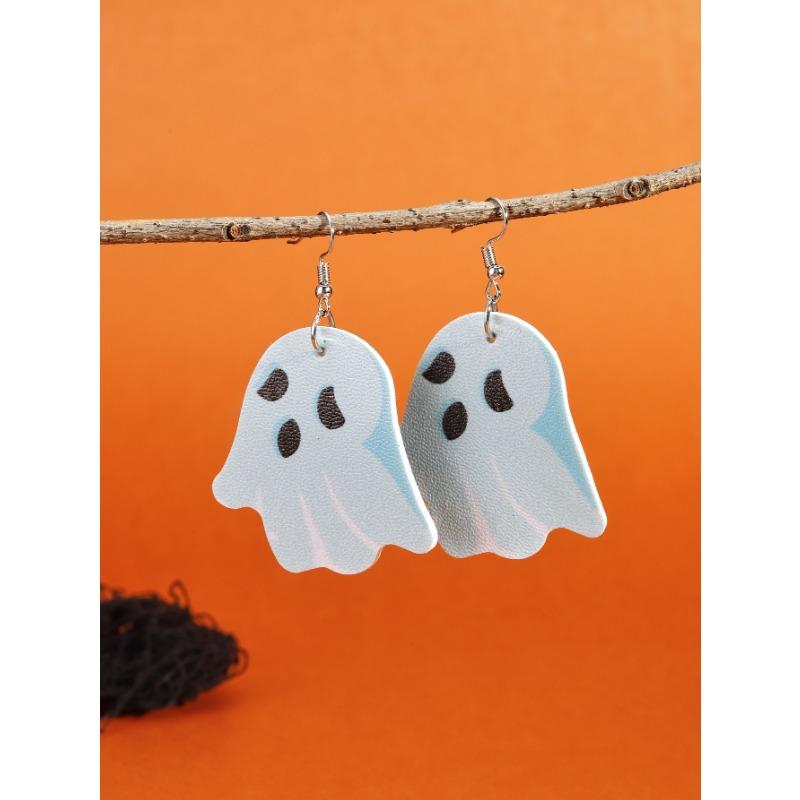 New Halloween Stud Earrings Combination Cartoon Funny Easter Earrings Set