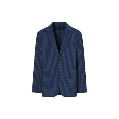 X MARNI Tailored Check Jacket (Asia Sizing) Blue Unisex Streetwear 449648-67