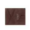 Vintage Men's Short Wallet Multi-position Leather Coin Pocket Fashion PU Card Bag  Male