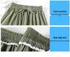 High-Waisted Ice Silk Women's Culottes - Lightweight, Wide-Leg, and Slimming Nine-Point Pants for Summer.