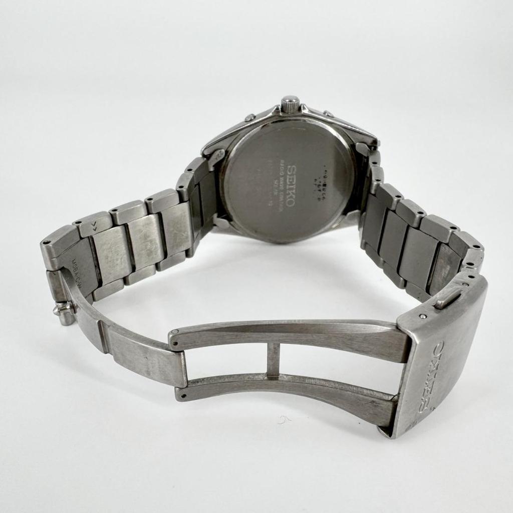 [USED] Working SEIKO SPIRIT Titanium Date 7B52-0Ak0