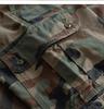Heavyweight Cotton Men's Harajuku Retro Camo Workwear Shorts