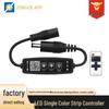 Monochrome LED Strip Controller with Wireless Bluetooth Timer and 11-Key Remote Dimmer
