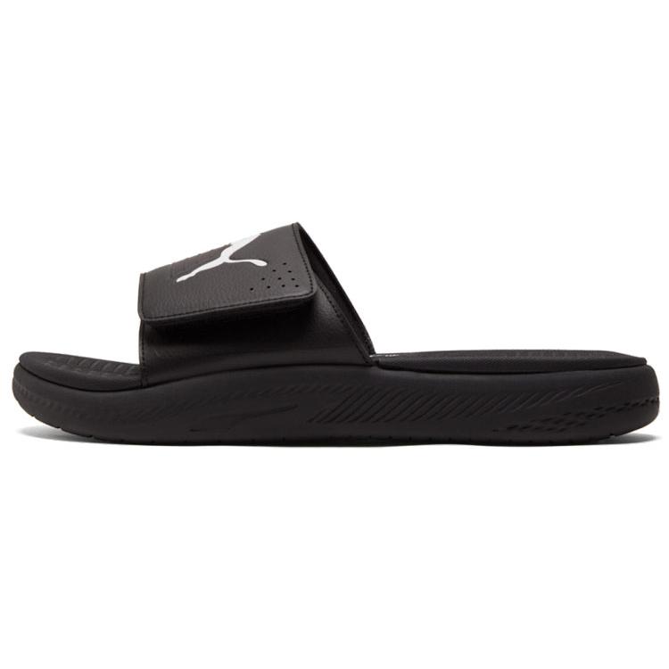 New PUMA Softride Slide 'Black White' 382112-01