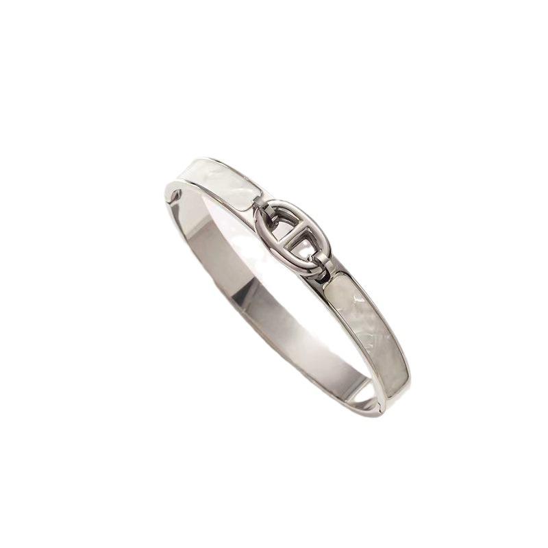 Stainless Steel Bangle Unfade Women Cuff Bangle