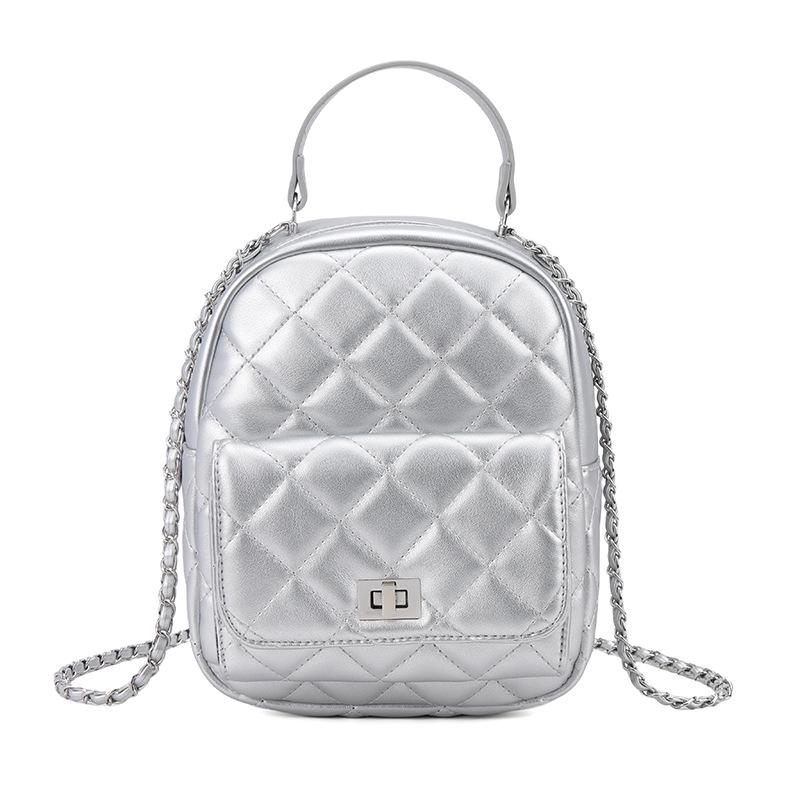 Xiaoxiangfeng Lingge Shoulder Bag for Women Spring New Korean Edition Fashion Simple Student Bag Premium Sense Shoulder Bag