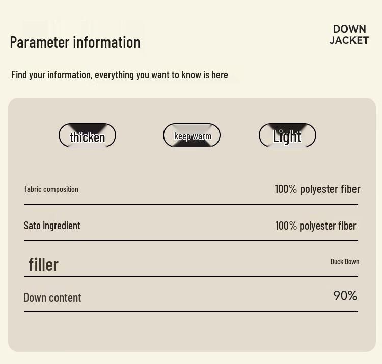 YAYA Women's 2025 Winter Mid-Length Hooded Down Jacket