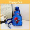 Kids Spiderman Cartoon Nylon Casual Shoulder Bag With Fun Pattern For Children