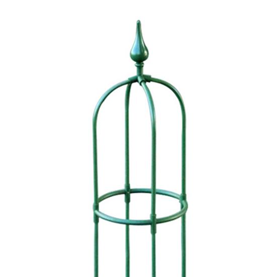 Plant Obelisk Trellis Climbing Plants Garden Tower Trellis Outdoor Rose Bush Support Rustproof Metal Trellis for Potted Plant Clematis Vine Jasmine