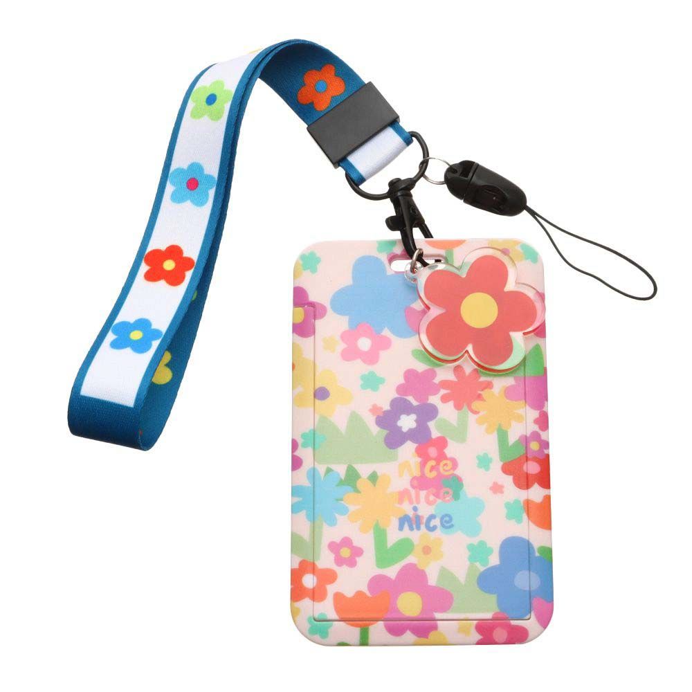 ID Card Cover Keychain Business Card Lanyard Bus Card Case Card Holder Work Card Bag Badge Holder